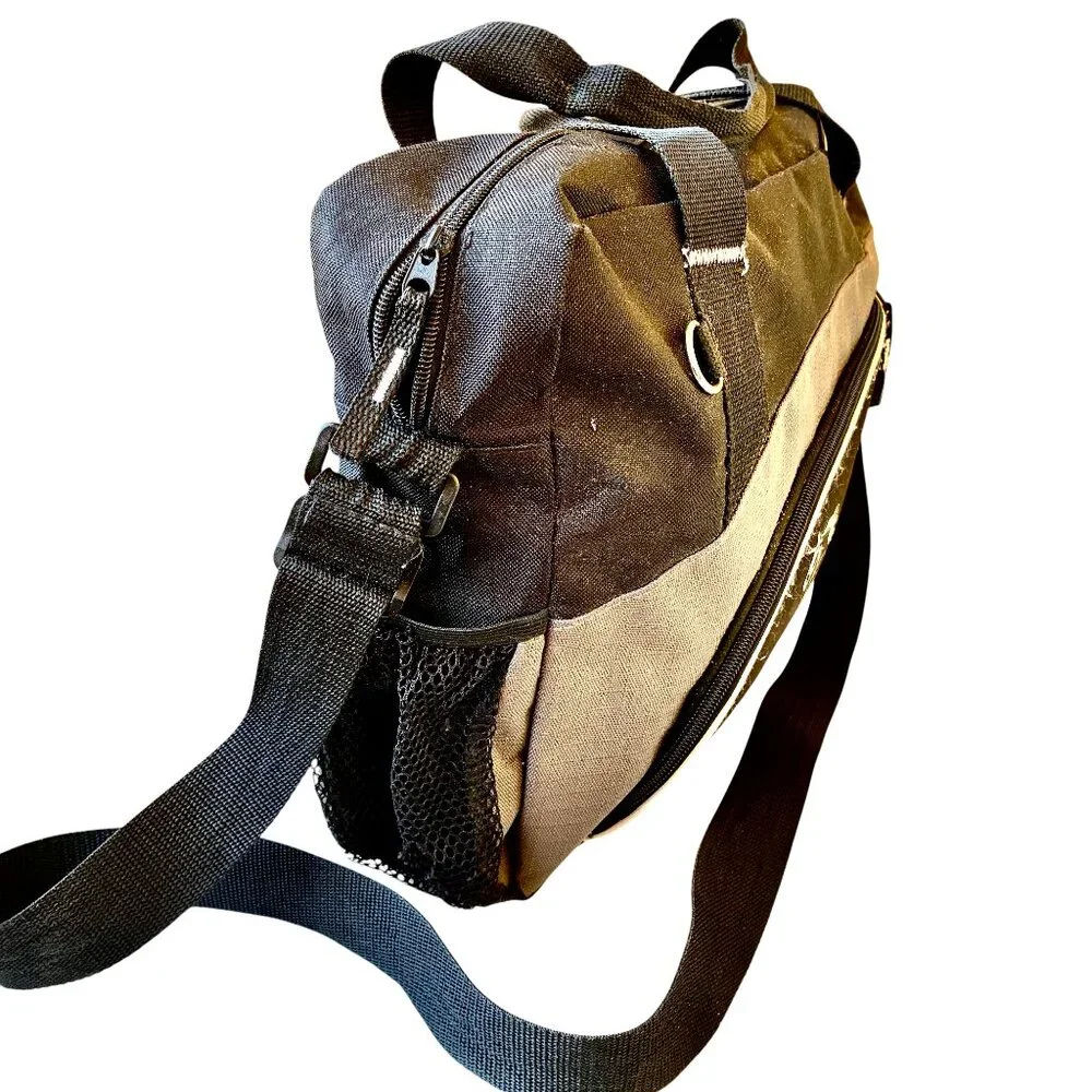 Messenger Bag Laptop Computer Horse Art Dual Handles & Shoulder Strap Pockets